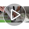 White Handheld Vacuum Sealer with Visible Tank, Portable Food Saver, 30 Reusable Bags
