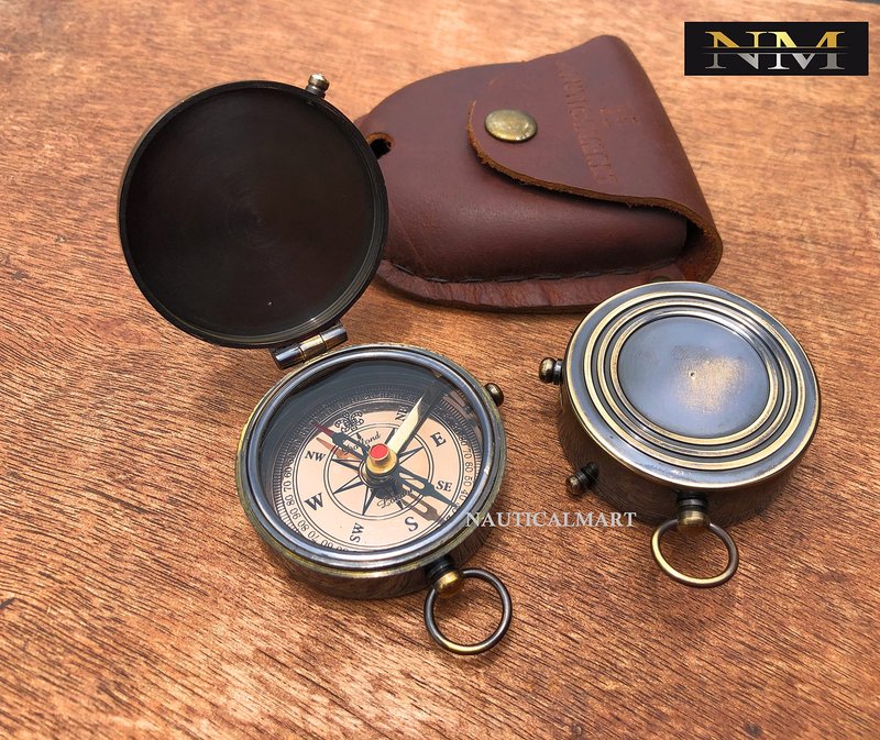 Engraved Compass, Gift for Husband, Anniversary, Wedding Gift for Him, Long Distance Boyfriend Gift, Fiance Gift I Miss You Long Distance Relationship Gift for Boyfriend Gift (Distance Relationship)
