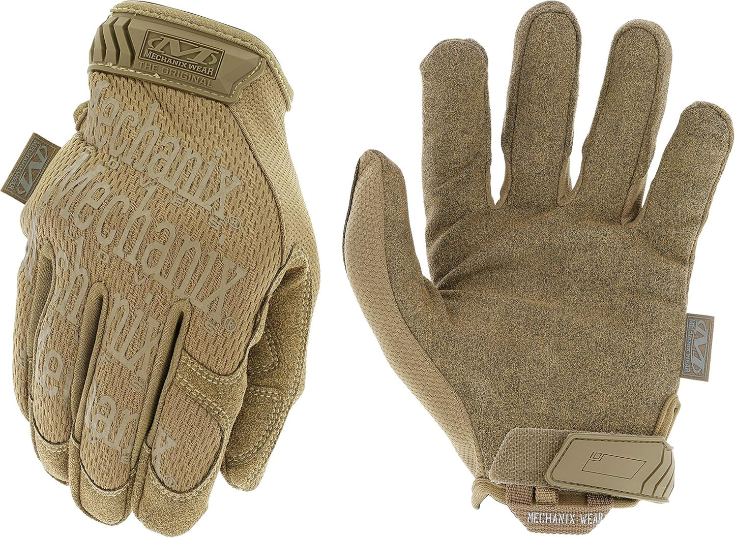 Mechanix Wear Original Tactical Gloves - High-Performance Anti-Slip Grip & Impact Resistance - Medium - Coyote Brown