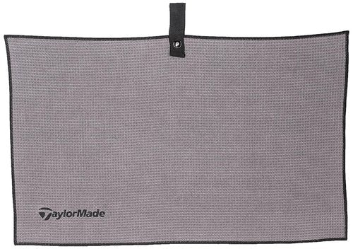 TaylorMade Golf MICROFIBER CART TOWEL (GRAY), 15" X 24"