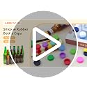24-Pack Silicone Bottle Caps - Reusable for Beer, Soda & Wine