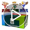 FIFA World Cup 2026 Official Mascot Figurines Set of 3 - Clutch, Zayu & Maple