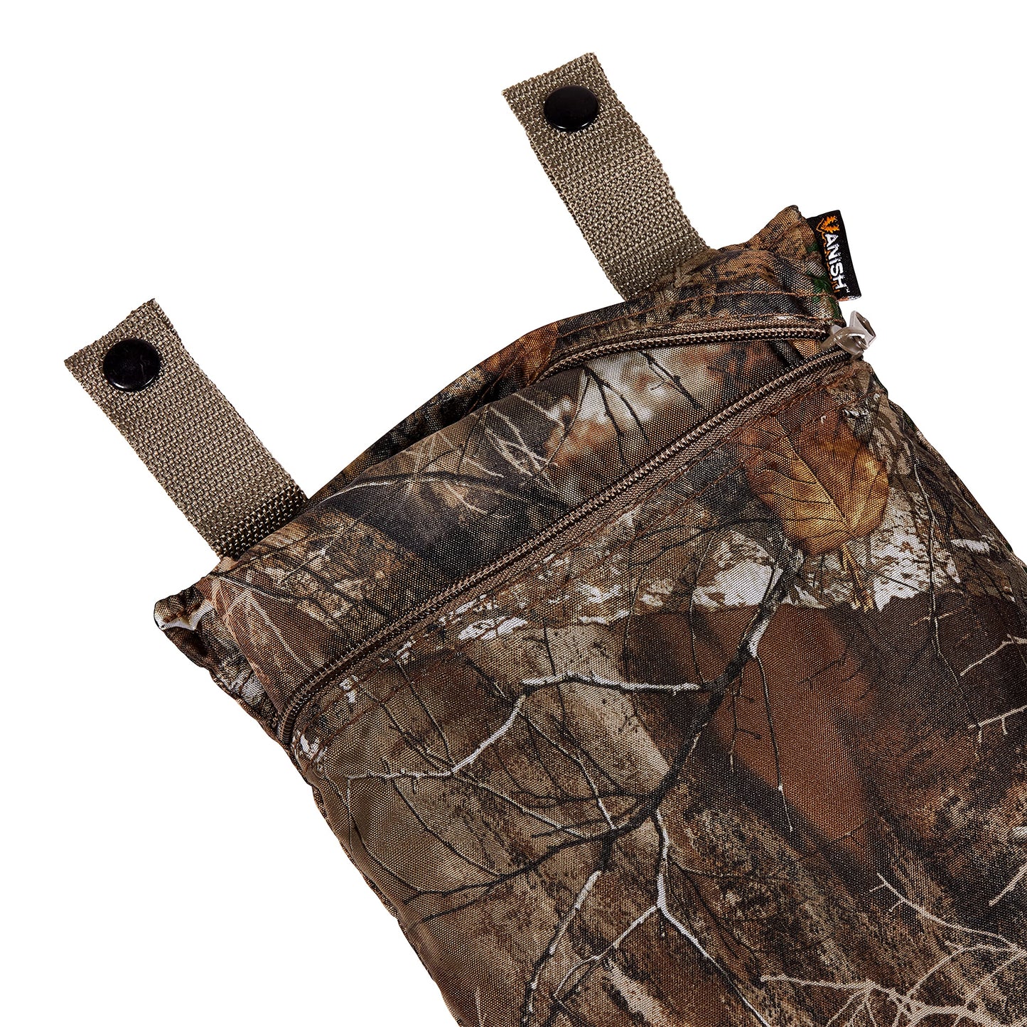 Allen Company Vanish Magnetic Treestand Cover Blind Kit - Tree Stand Camo Blind Cover for Deer, Elk, and Moose Hunting - Quick Set Up and Take Down - Realtree Edge Camo - 35" x 96"