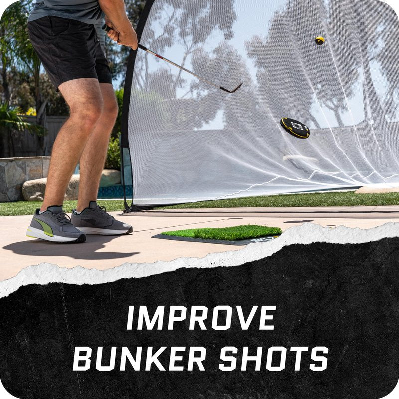 SKLZ Bunker Caddie Golf Training Aid: Perfect Your Bunker Shots with Precision & Style, 3 Discs Included