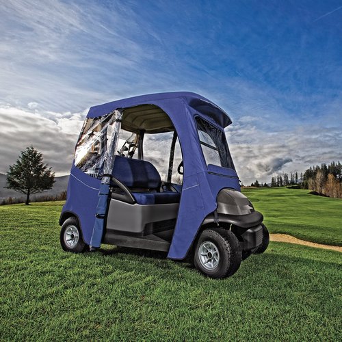 Classic Accessories Fairway Long Roof 4-Person Travel Golf Cart Enclosure