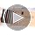 Nylon Loop Replacement Strap for Hume Band - Sand Pink & Sea Shell
