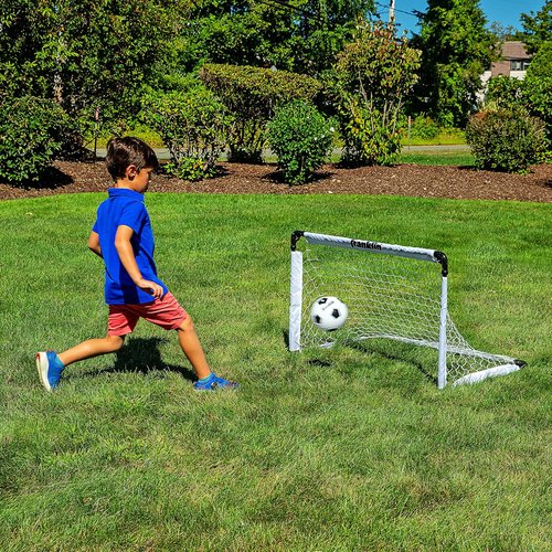 Franklin Sports MLS Fold-N-Go Soccer Goal - Portable Design for Easy Setup | Perfect for Kids and Adults